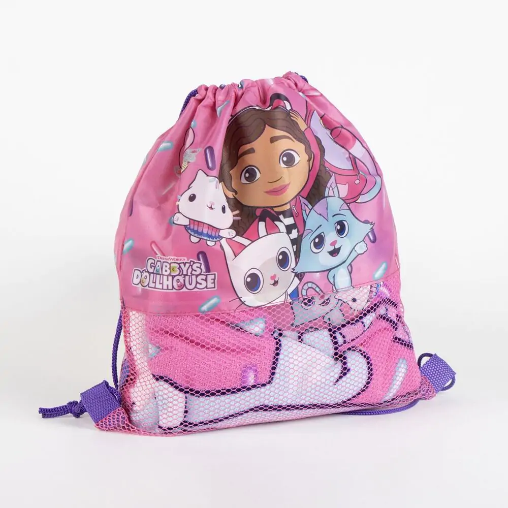 Gabbys Dollhouse set towel + bag + cap product photo