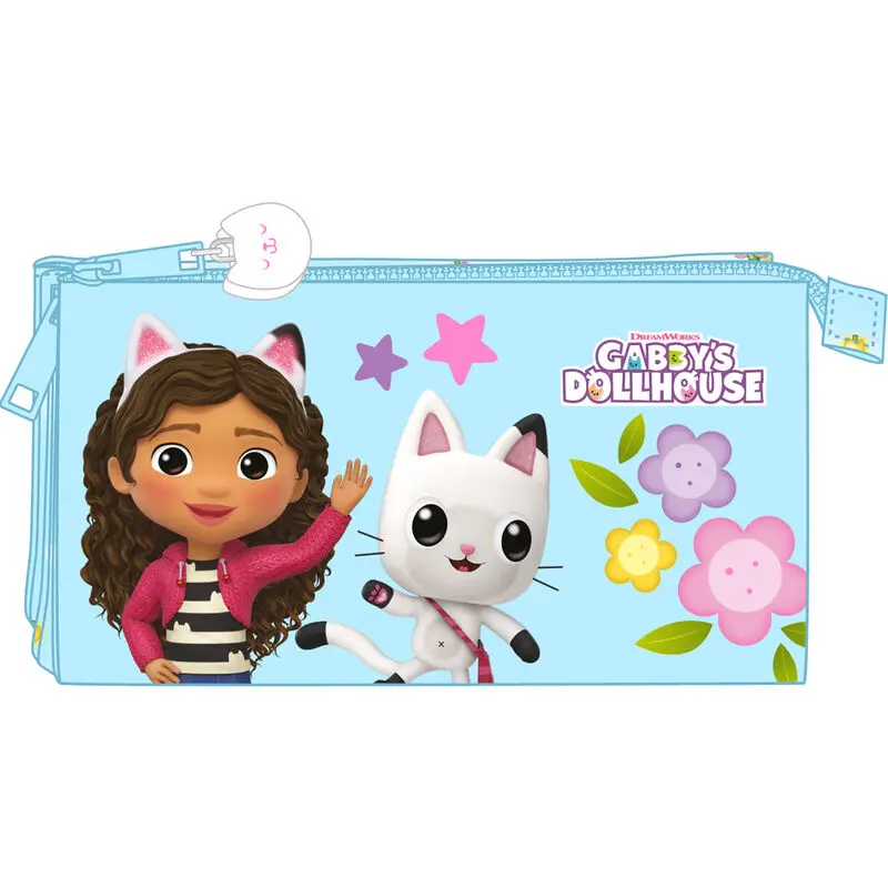 Gabbys Dollhouse triple pencil case termékfotó