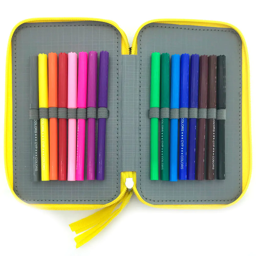 Gabbys Dollhouse triple pencil case product photo