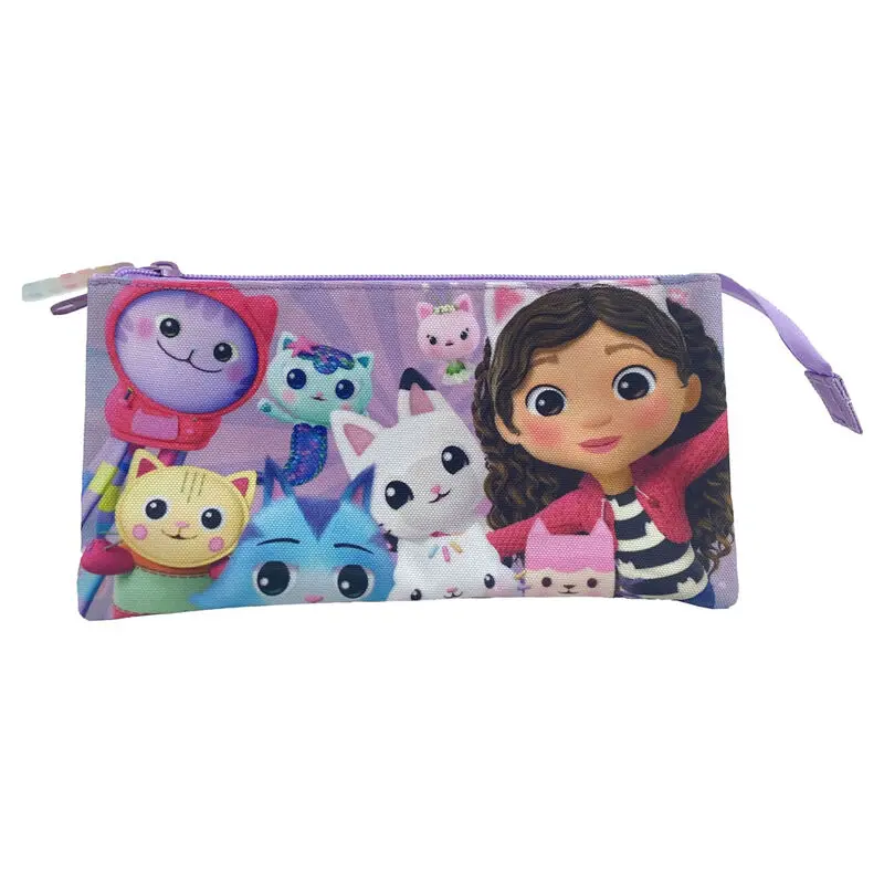 Gabbys Dollhouse triple pencil case termékfotó