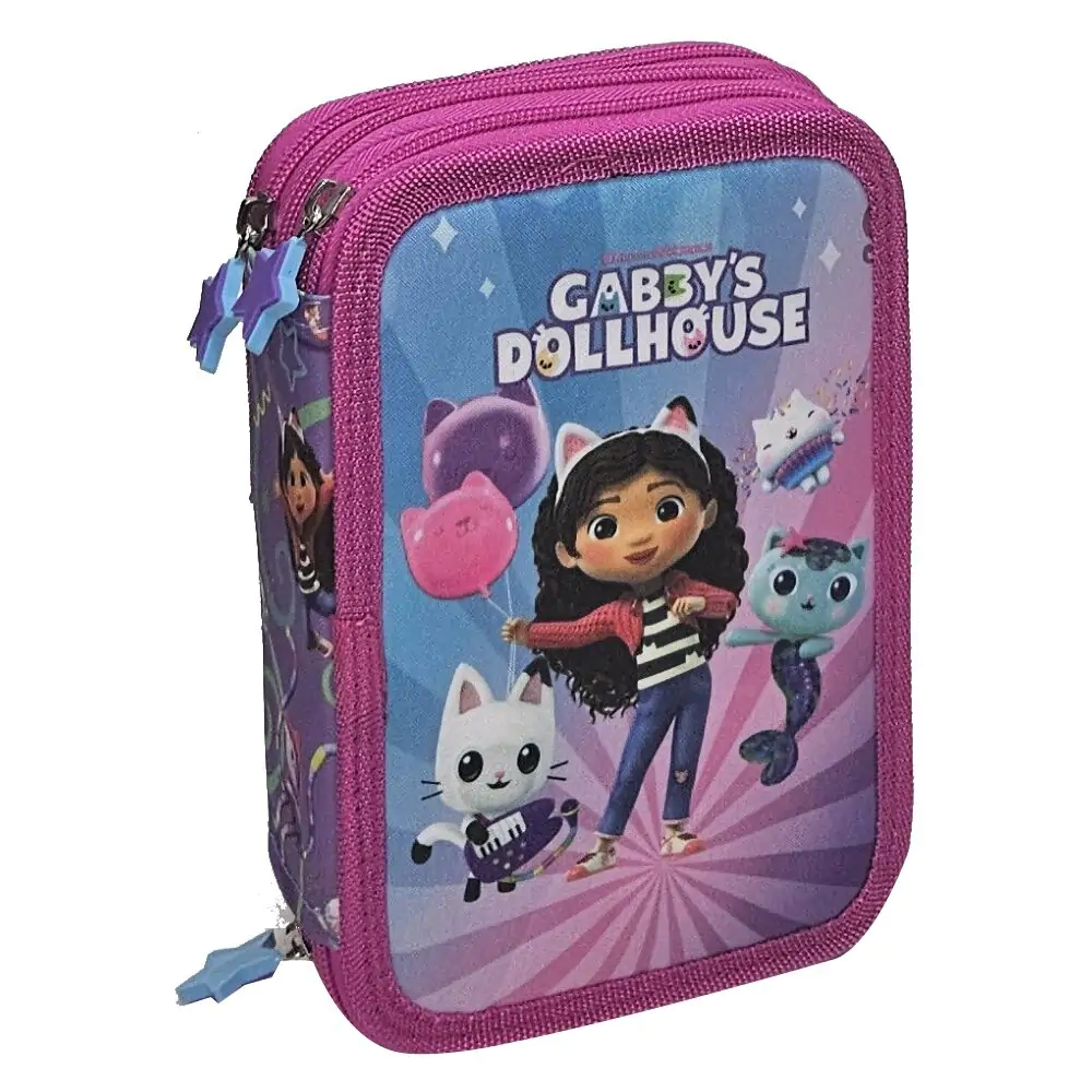 Gabbys Dollshouse triple pencil case product photo