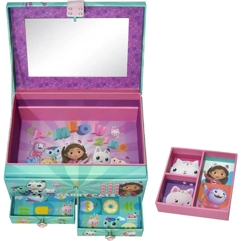 Gabbys Dollhouse jewelry box with code termékfotó