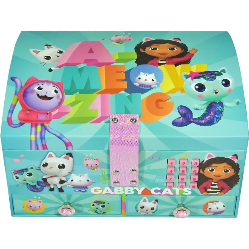 Gabbys Dollhouse jewelry box with code termékfotó