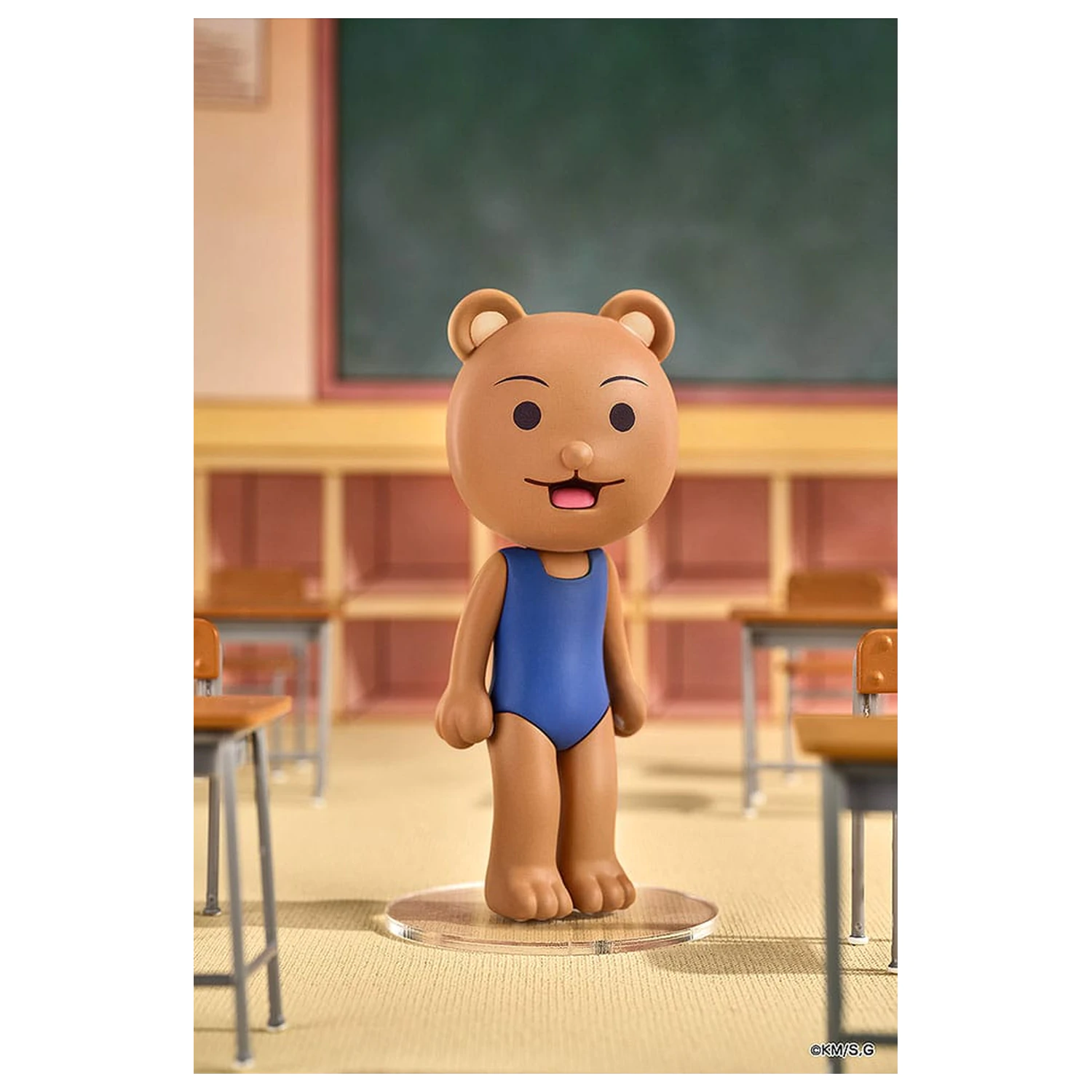 Gag Manga Biyori GO Mini Memory Mini Figure Kumakichi-kun 9 cm product photo