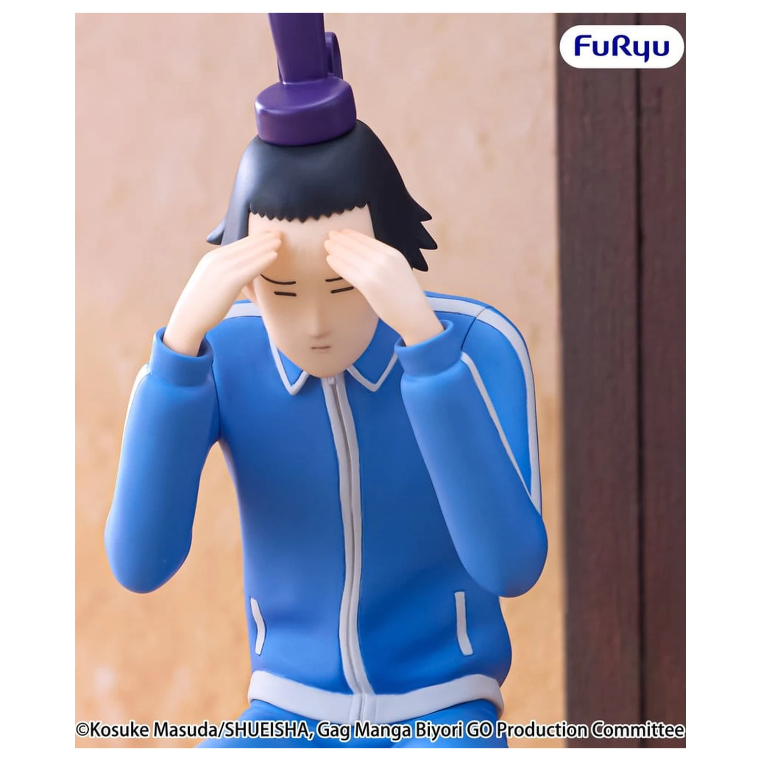 Gag Manga Biyori GO PVC Figure Noodle Stopper -Shotoku Taishi- 15 cm product photo