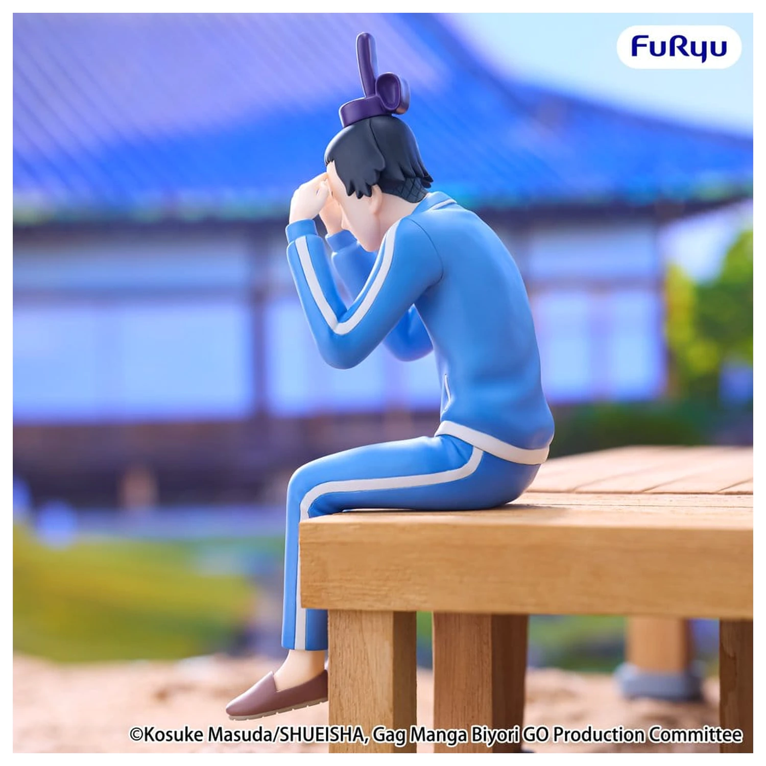 Gag Manga Biyori GO PVC Figure Noodle Stopper -Shotoku Taishi- 15 cm product photo