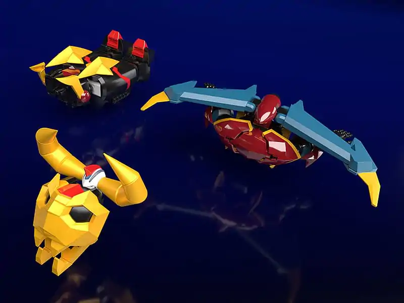 Gaiking Legend of Daiku-Maryu Moderoid Plastic Model Kit Gaiking (re-run) 13 cm product photo