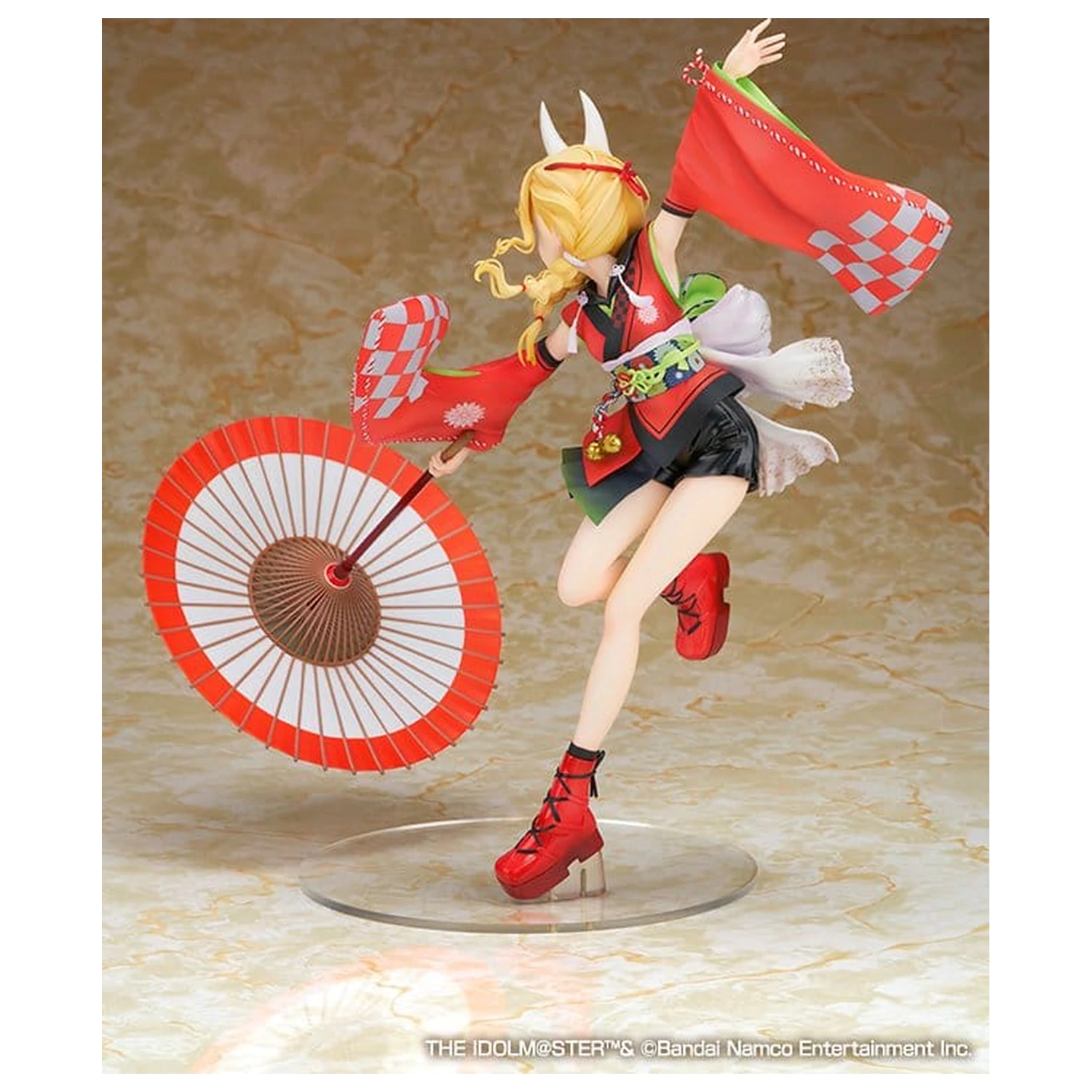 Gakuen The Idolmaster PVC Figure 1/7 Kotone Fujita Kamurogiku Ver. 27 cm product photo