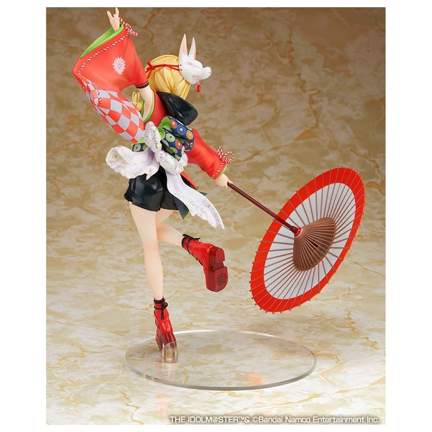 Gakuen The Idolmaster PVC Figure 1/7 Kotone Fujita Kamurogiku Ver. 27 cm product photo