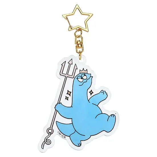 Gal &amp; Dino GoodSmile Moment Keychain Glow-in-the-Dark Javelin Throwing 8 cm product photo