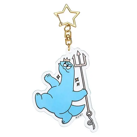 Gal &amp; Dino GoodSmile Moment Keychain Glow-in-the-Dark Javelin Throwing 8 cm product photo