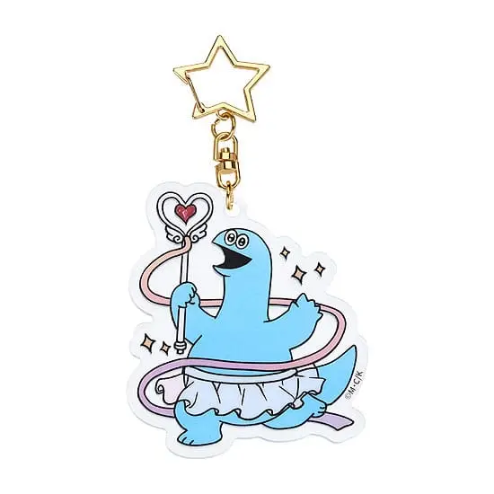 Gal &amp; Dino GoodSmile Moment Keychain Glow-in-the-Dark Rhythmic Gymnastics 8 cm product photo