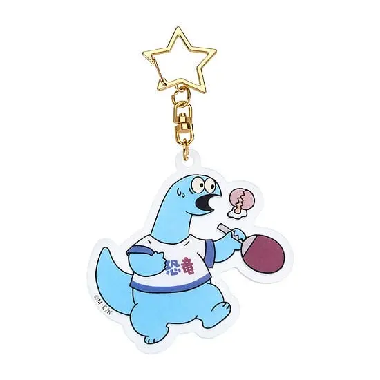 Gal &amp; Dino GoodSmile Moment Keychain Glow-in-the-Dark Table Tennis 7 cm product photo