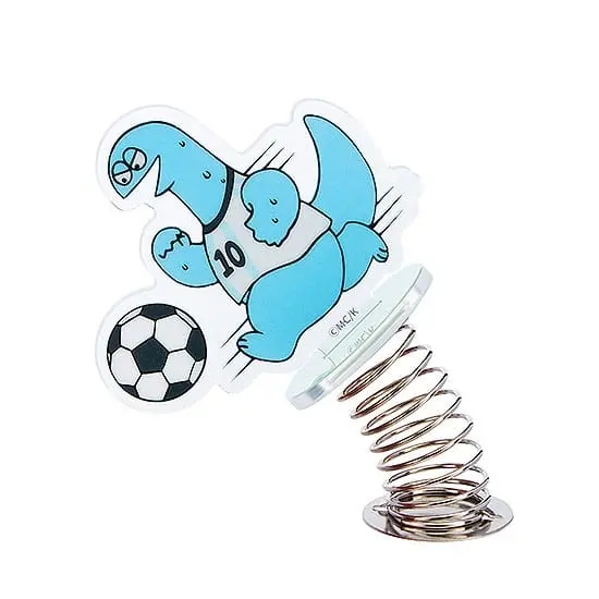 Gal &amp; Dino GoodSmile Moment Rocking Acrylic Stand Soccer 9 cm product photo