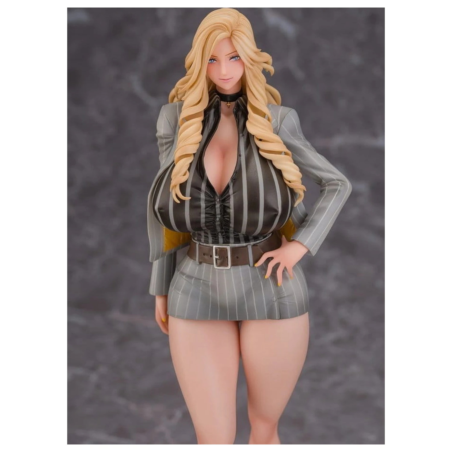 Gal Ane Shachou to Harem Office PVC Figure 1/7 Nishigori Ai (Grey Suit Ver.) 26 cm product photo
