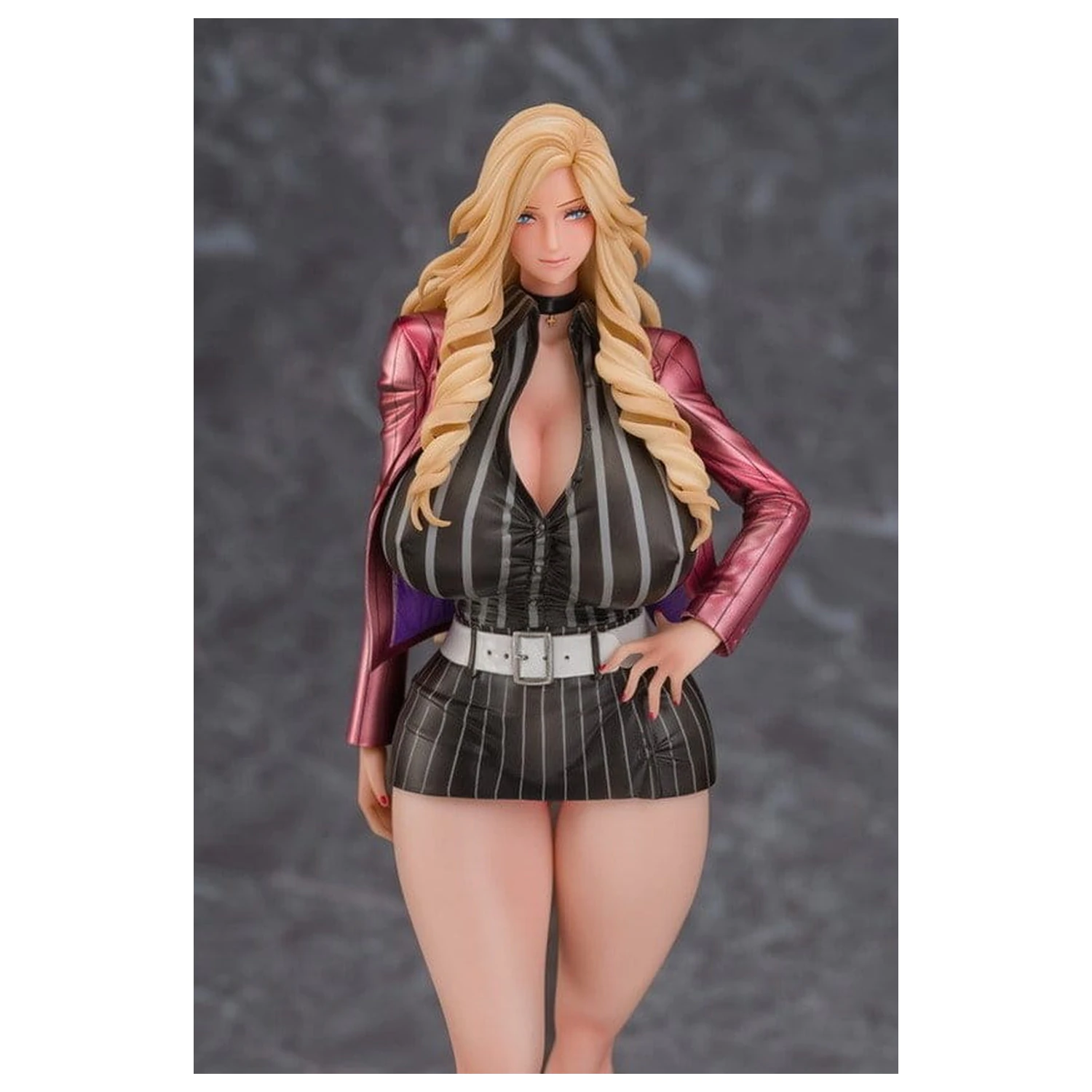 Gal Ane Shachou to Harem Office PVC Figure 1/7 Nishigori Ai (Red Suit Ver.) Wholesome Ver. 26 cm product photo