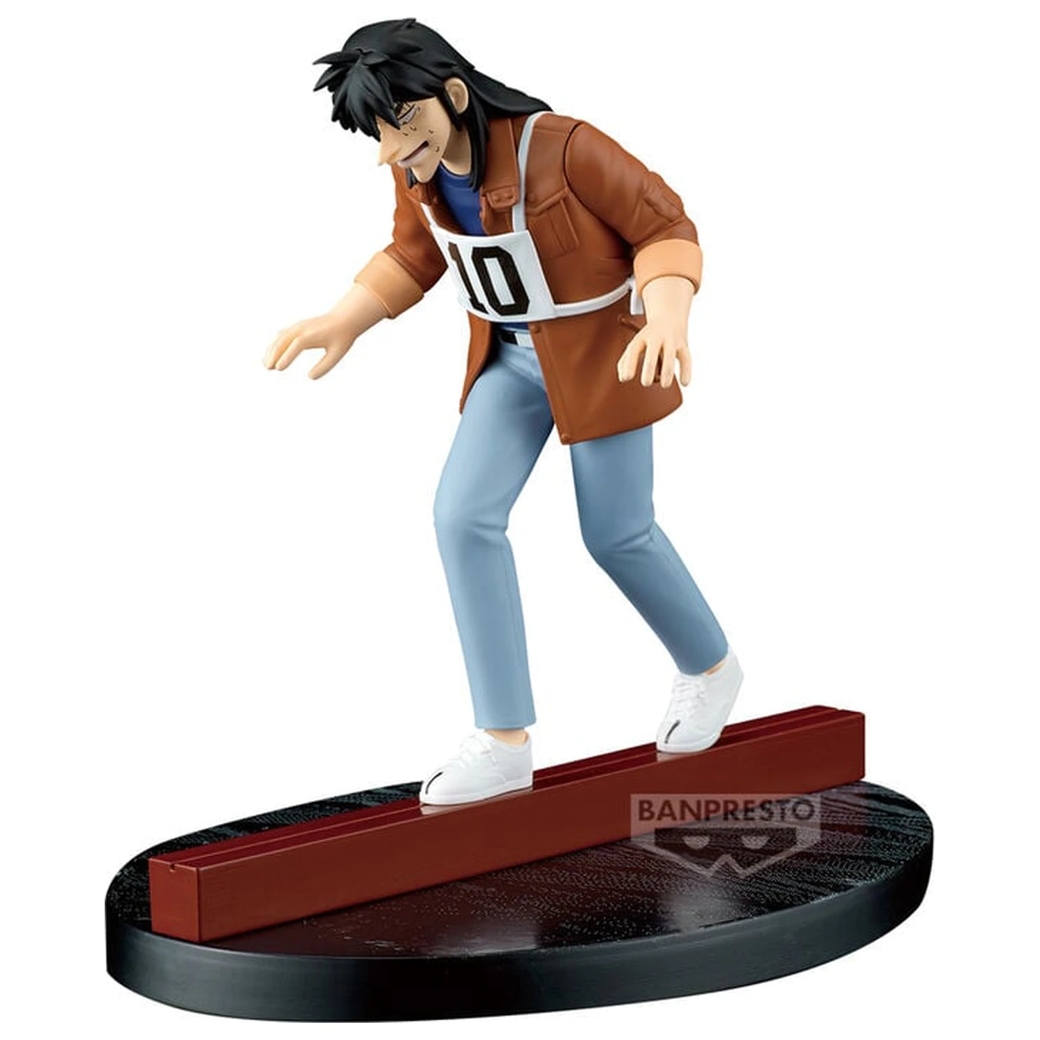 Gambling Apocalypse Kaiji Steel Beam Crossing Kaiji figure 13cm product photo