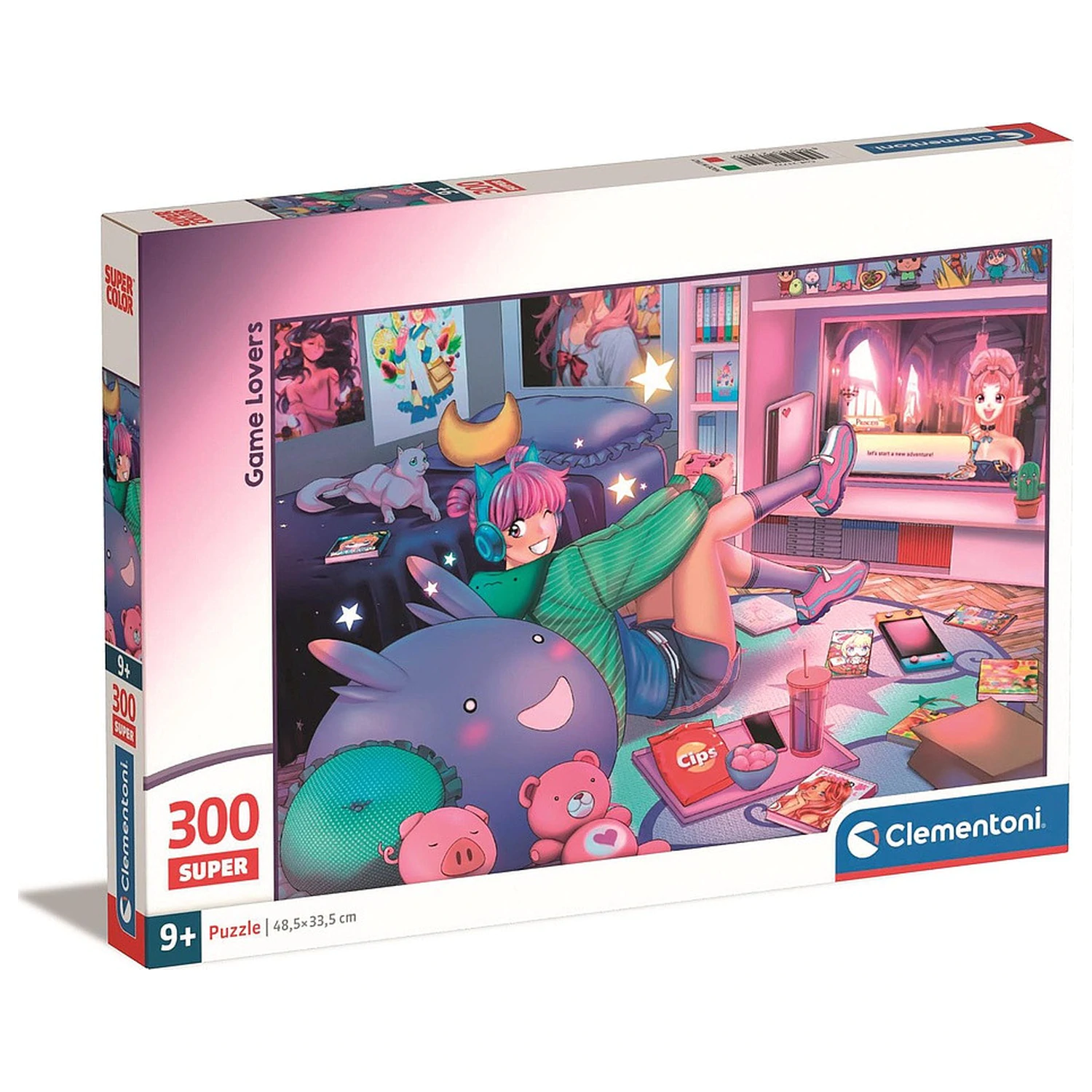 Game Lovers 300-piece puzzle Clementoni product photo