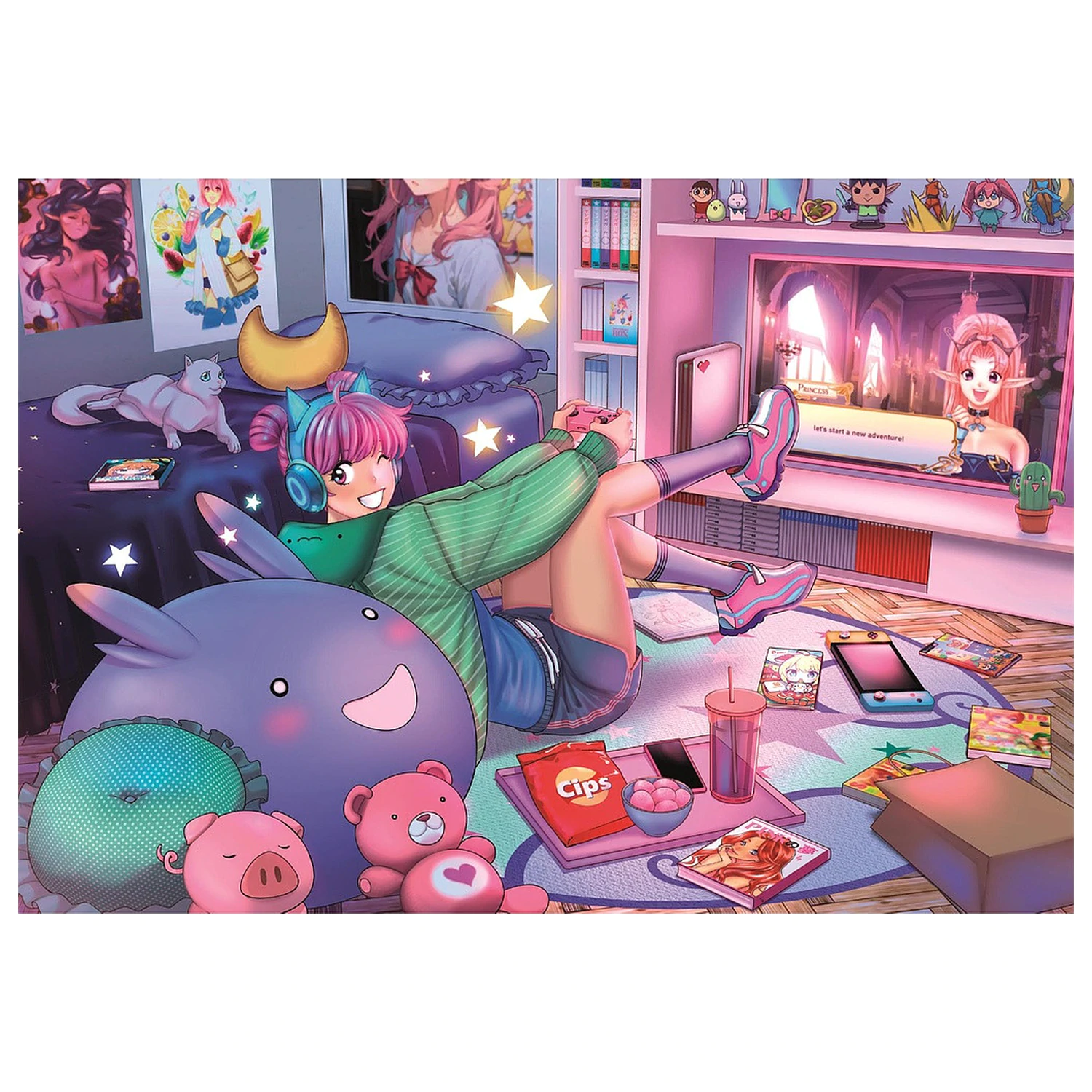 Game Lovers 300-piece puzzle Clementoni product photo