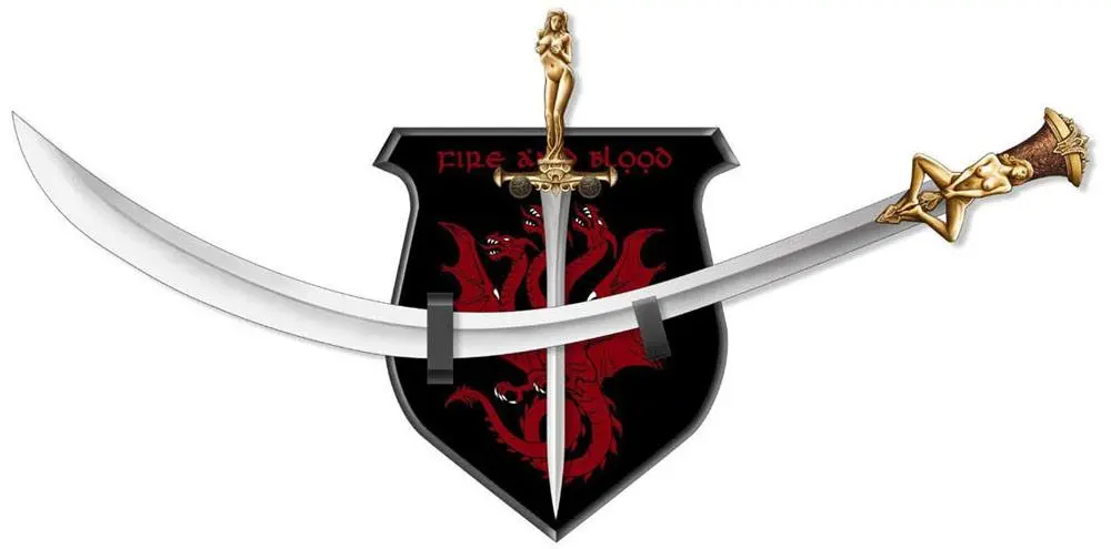 Game of Thrones Replica 1/1 Daario's Ladies Arakh &amp; Stiletto product photo