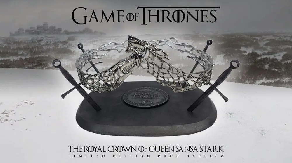 Game of Thrones 1/1 Prop Replica The Royal Crown Of Queen Sansa Stark Limited Edition 25 cm product photo