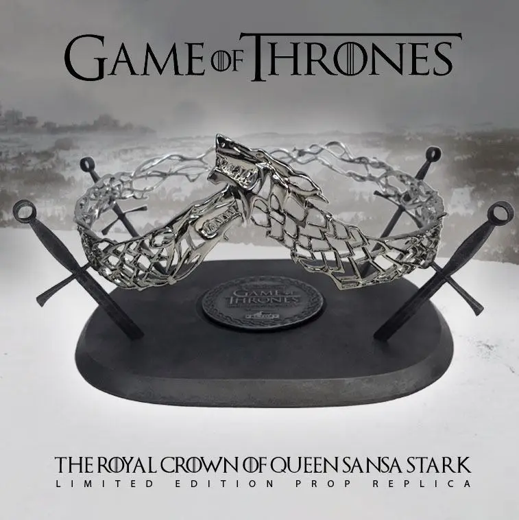 Game of Thrones 1/1 Prop Replica The Royal Crown Of Queen Sansa Stark Limited Edition 25 cm product photo