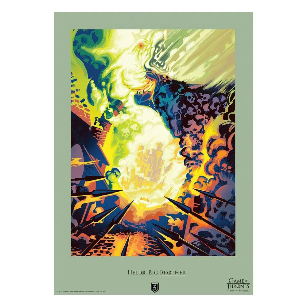 Game of Thrones Art Print Big Brother Limited Edition 42 x 30 cm product photo