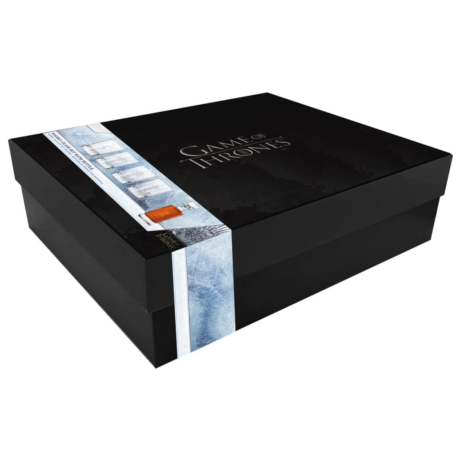 Game of Thrones Set with 4 engraved whiskey glasses product photo