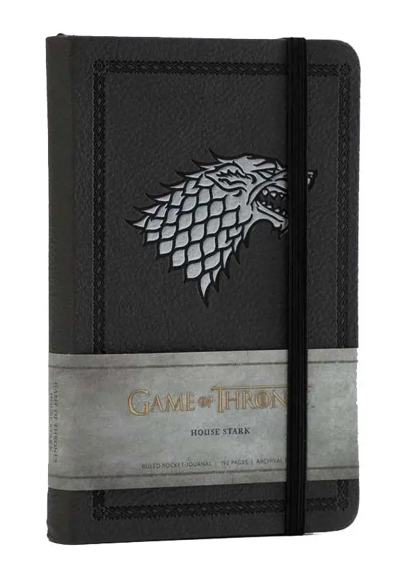 Game of Thrones Pocket Journal House Stark product photo