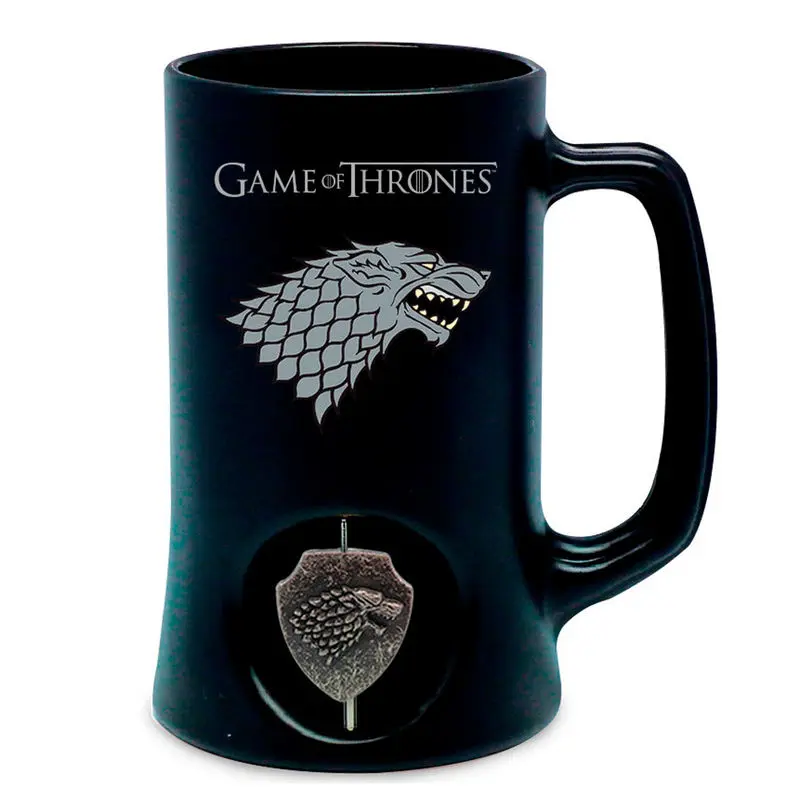 Game of Thrones logo 3D Stark jug product photo