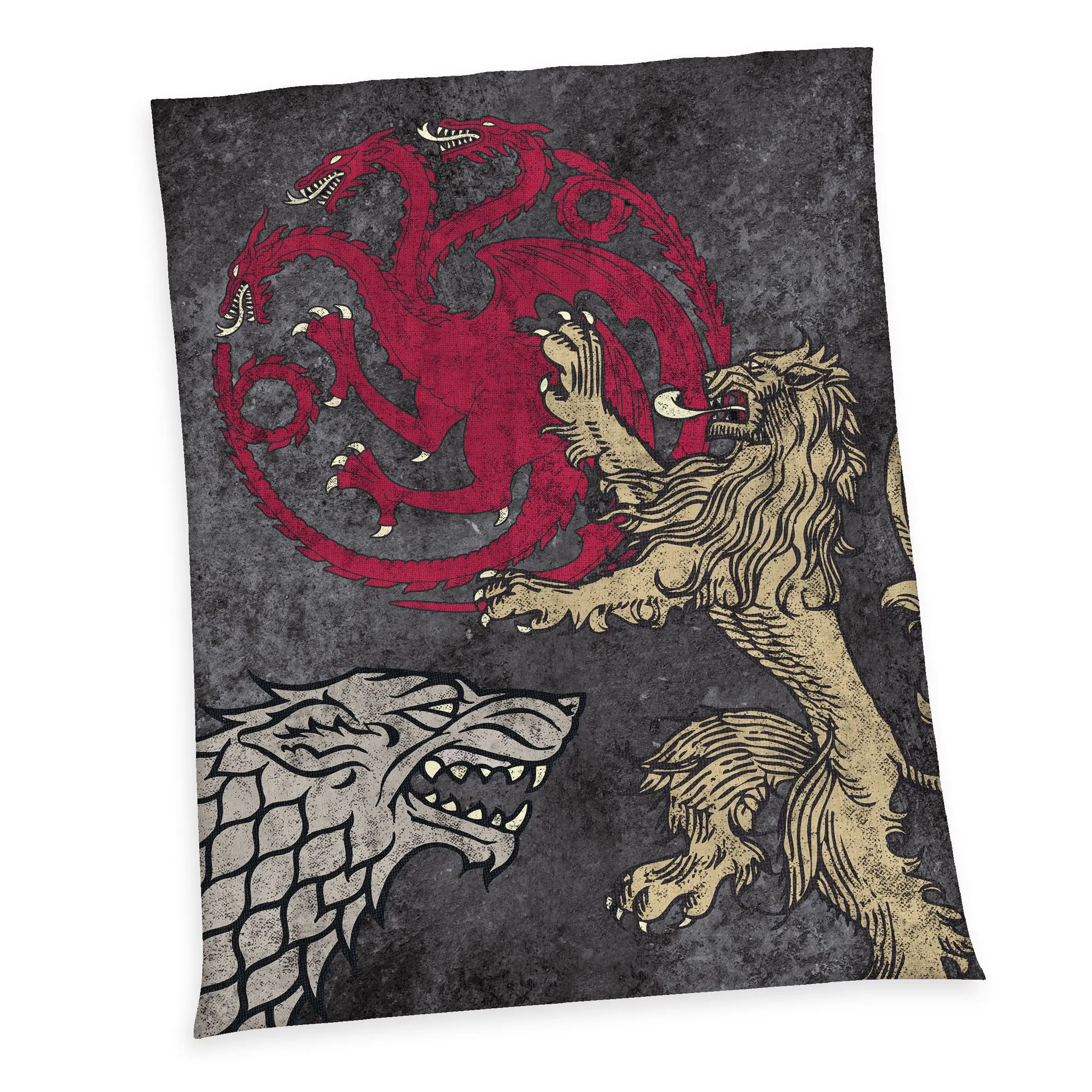 Game Of Thrones Fleece Blanket Logos 150 x 200 cm product photo