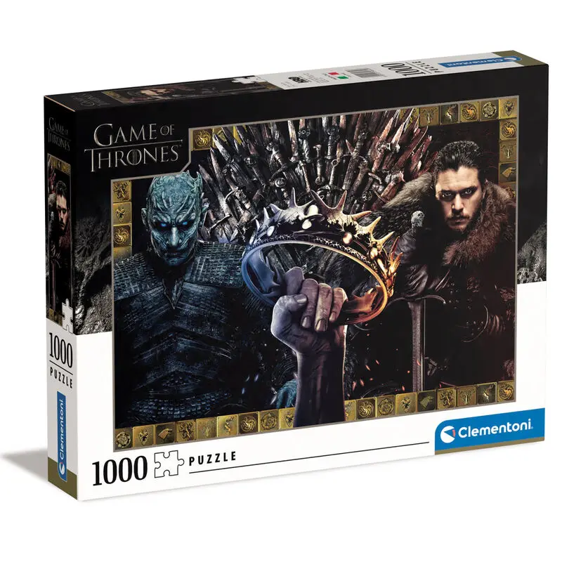 Game of Thrones Jigsaw Puzzle Jon Snow vs. The Night King (1000 pieces) product photo