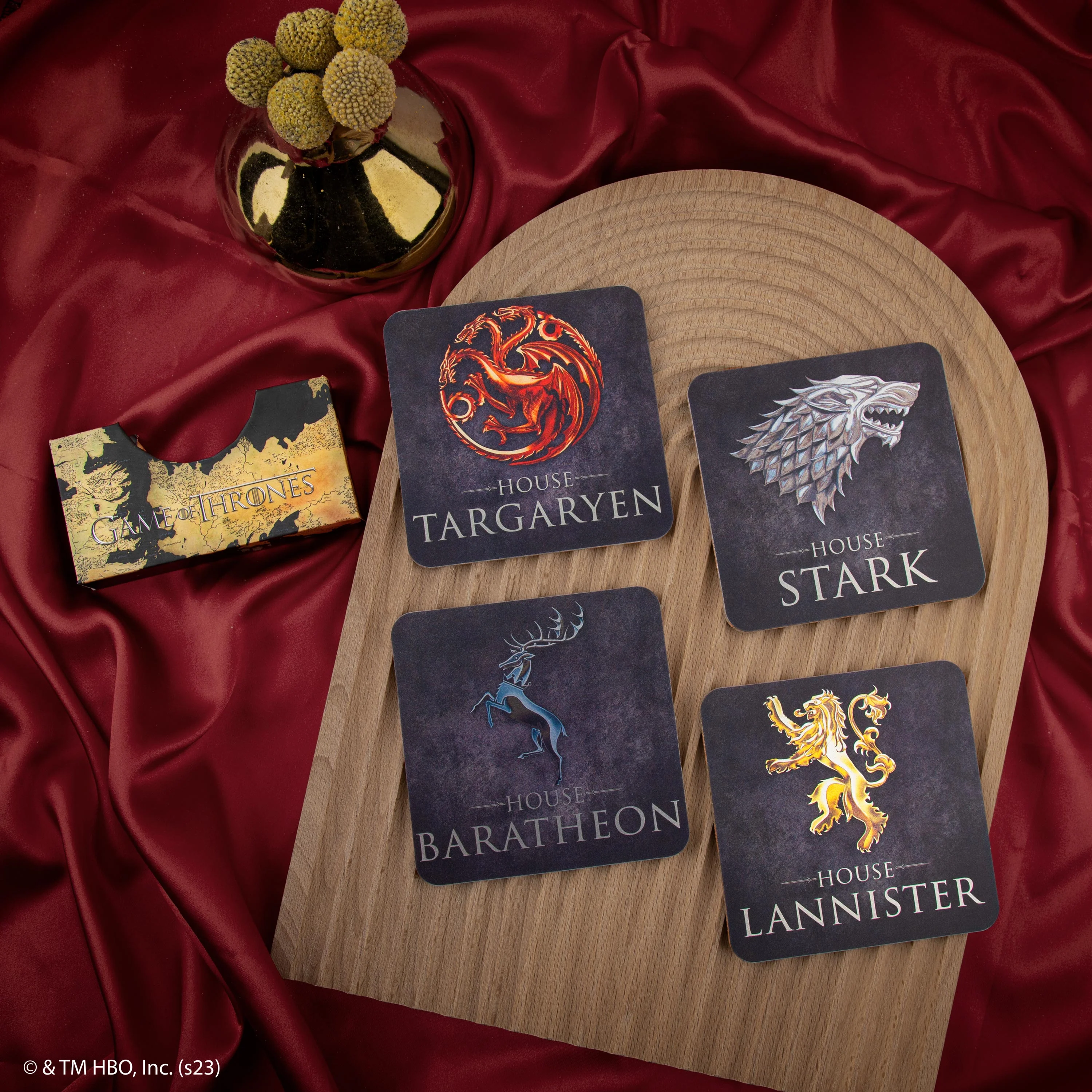 Game of Thrones Coaster Set Sigil product photo