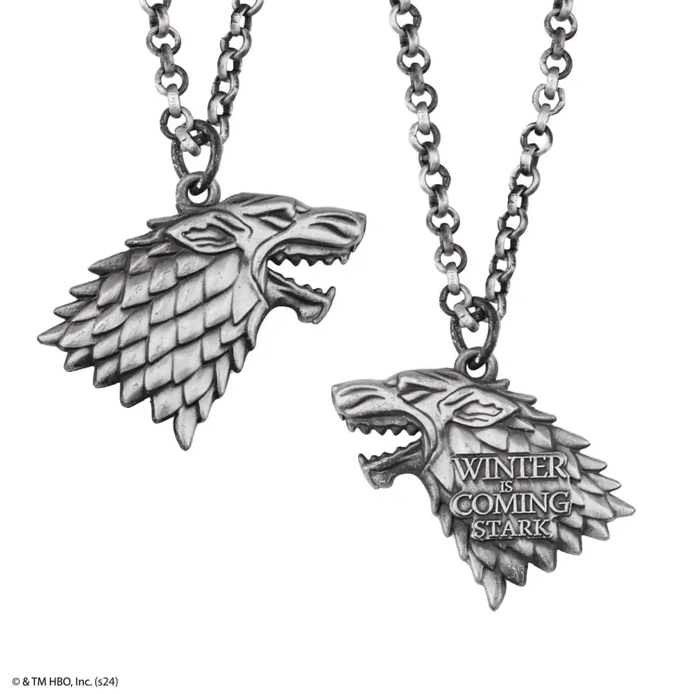 Game of Thrones tree ornment with Necklace Stark product photo