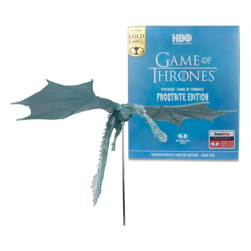 Game of Thrones Action Figure Viserion (Frostbite) (Gold Label) 15 cm termékfotó