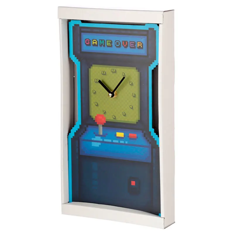 Game Over Arcade Game wall clock product photo