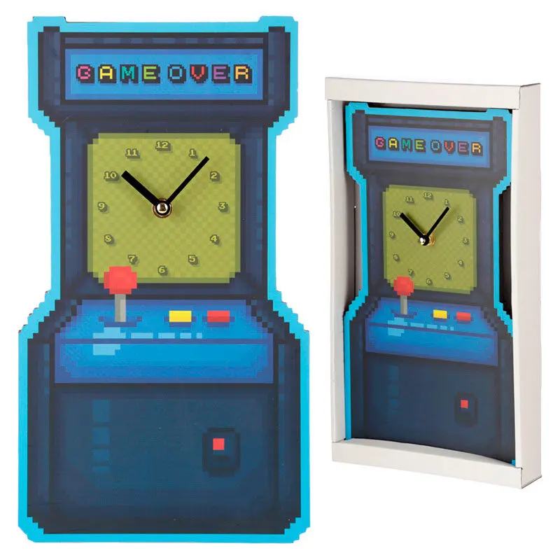 Game Over Arcade Game wall clock product photo