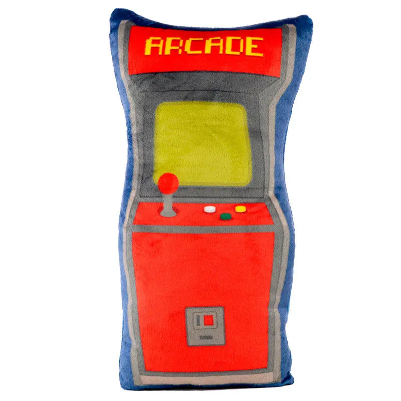 Game Over Arcade Game shaped plush cushion product photo