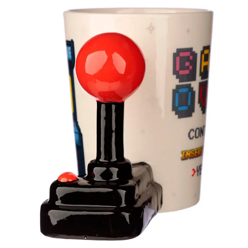 Game Over Joystick Arcade shaped handle mug product photo