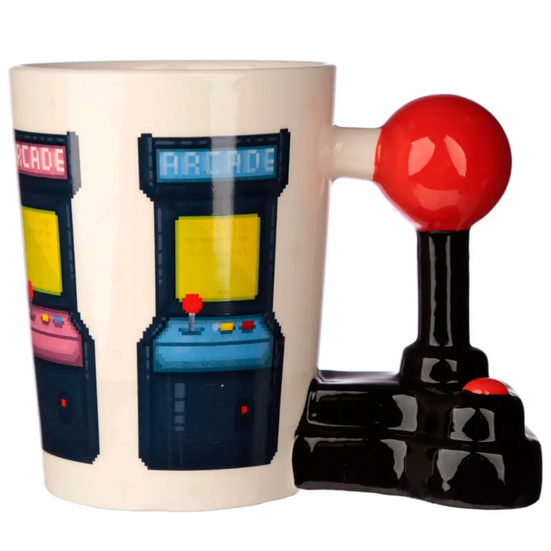 Game Over Joystick Arcade shaped handle mug product photo