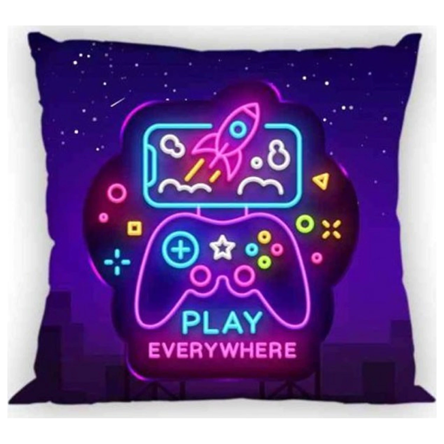Gamer Neon Pillowcase product photo