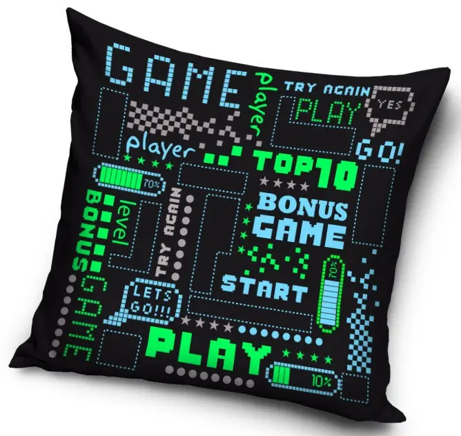 Gamer Pillow, Decorative Pillow 40*40 cm product photo