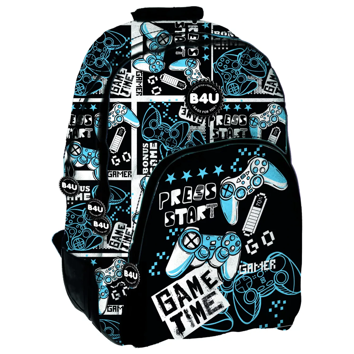 Gamer Press Start School Bag, Bag 44 cm product photo