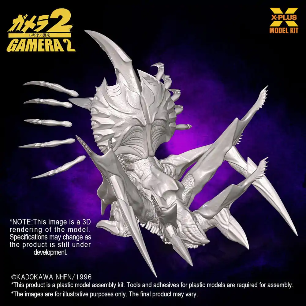 Gamera 2 Plastic Model Kit 1/700 Legion 20 cm product photo