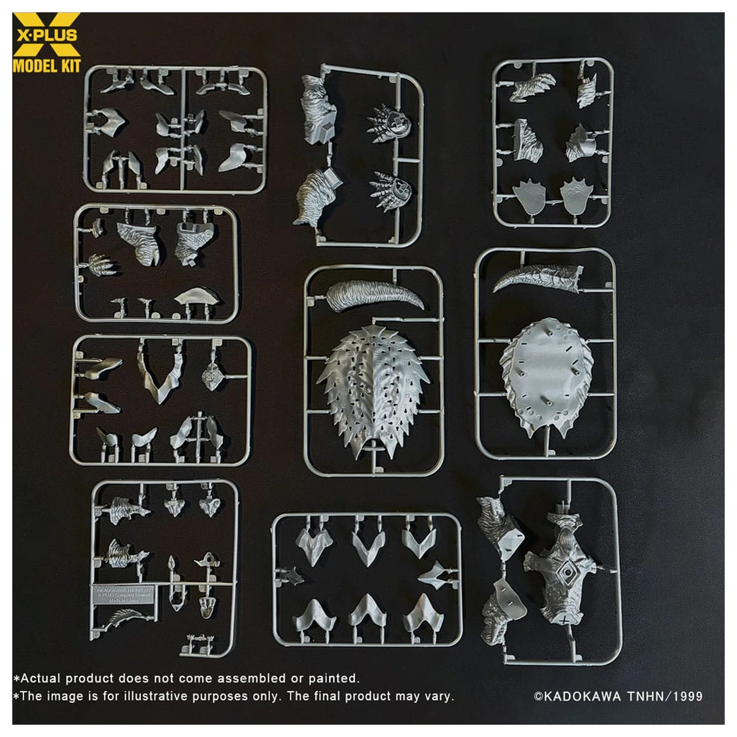 Gamera 3: Revenge of Iris Plastic Model Kit 1/700 Gamera (1999) 12 cm   product photo