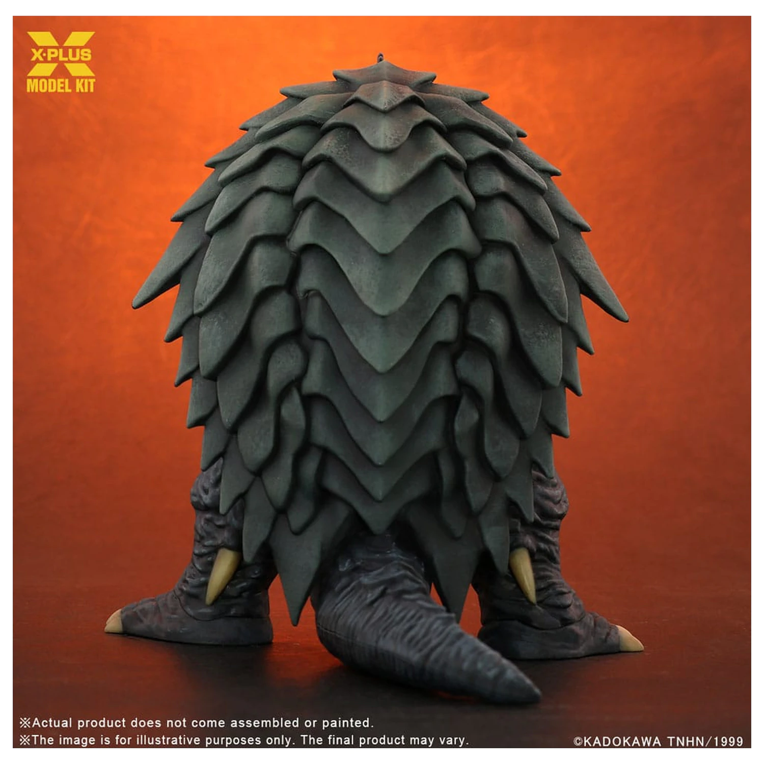 Gamera 3: Revenge of Iris Plastic Model Kit 1/700 Gamera (1999) 12 cm   product photo