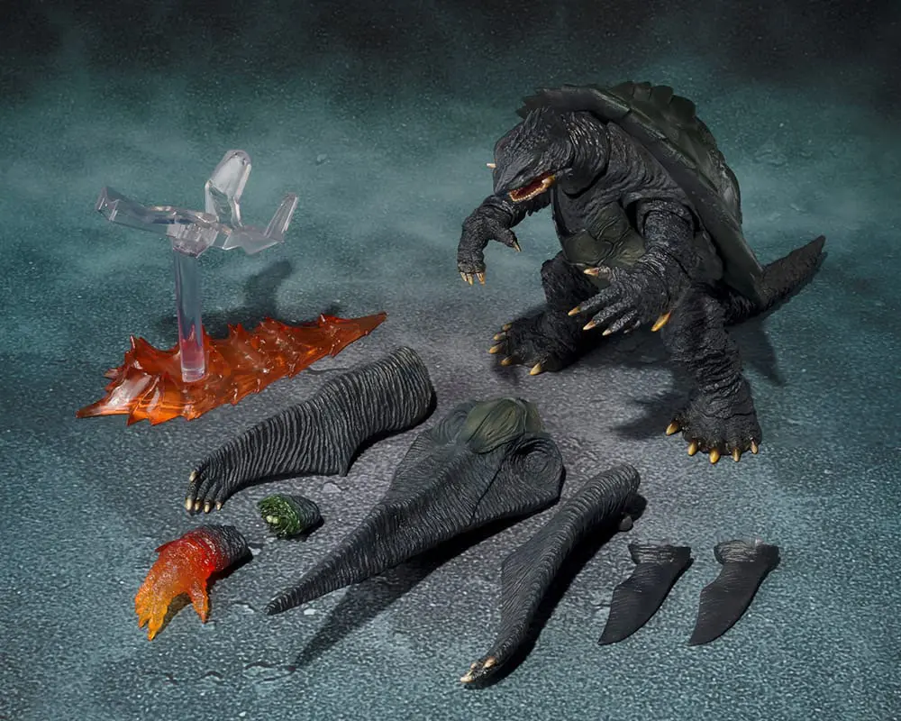 Gamera 3 The Revenge of Iris S.H. MonsterArts Action Figure Gamera 1999 Kyoto Decisive Battle Ver. 16 cm product photo