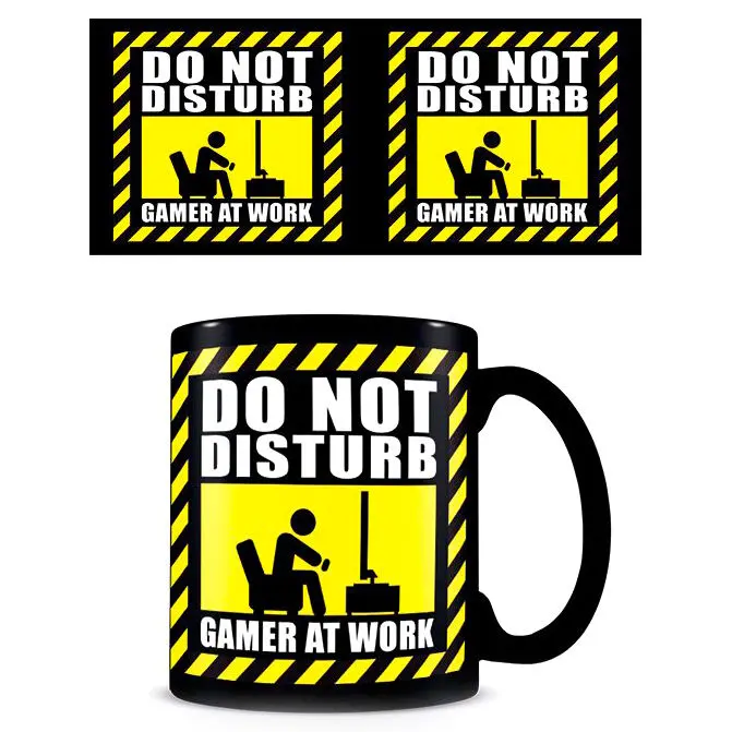Gaming Gamer at Work Do Not Disturb mug product photo