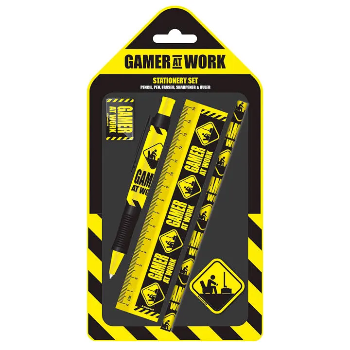 Gaming Gamer at Work stationery set product photo