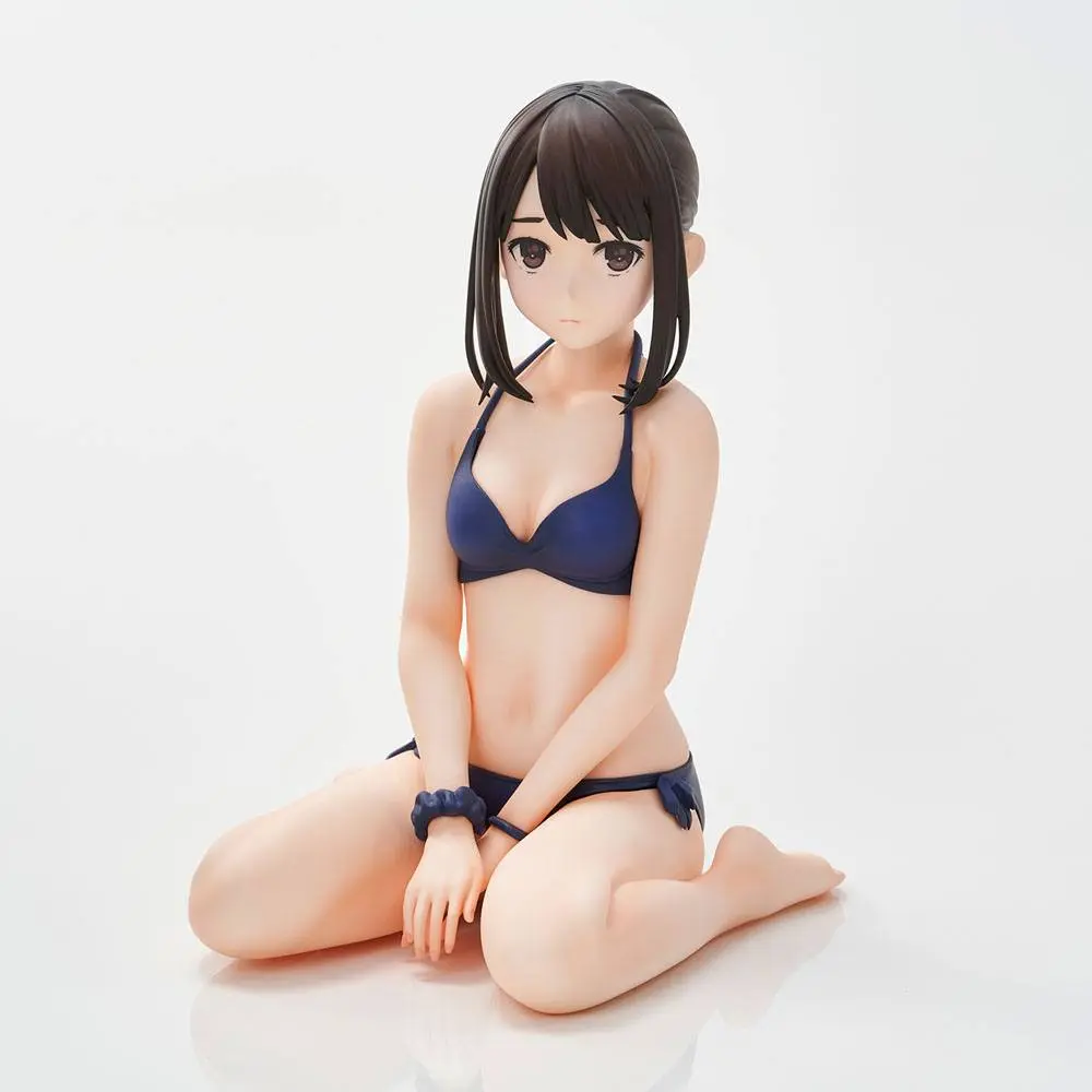Ganbare Douki-chan PVC Statue Douki-chan Swimsuit Style 15 cm product photo